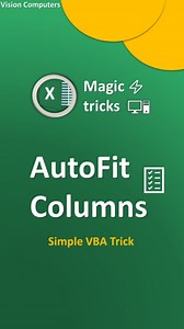 6.2K views · 13K reactions | Excel AutoFit magic  Try this one step solution ✅ . . . . (Excel tips and tricks, Excel, Excel hacks, Excel tricks, Excel tips, Excel shets, Ms excel, Excel sheet, Spreadsheet) . #excel #exceltips #exceltricks #msexcel #excelformula #msexceltutorials #excelformula #excelforbeginners #exceltipsandtricks #excelhacks #excelforbeginners #spreadsheets #exceltutorials | Vision Computers | Facebook