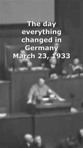 March 23, 1933 How Hitler Became a Dictator
