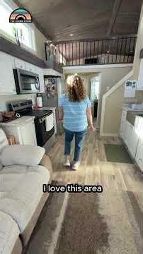 Could You live in a Tiny Home Like this One? Main Floor Bedroom!