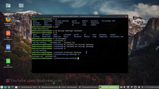 Cara memindahkan file dan direktori di linux (perintah mv) - Android 2025