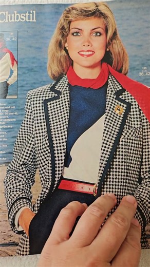 😱✨VINTAGE BURDA 1980 👗 Spring Fashion Time Capsule!