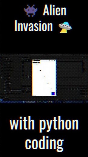 👾 Alien Invasion with Python Coding || Basic game #pythonprogramming #python #alieninvasion