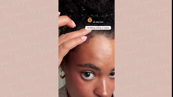 Mizani Artful Edges Edge Control Gel - Flake-Free With No Buildup, Keeps Sleek Styles in Place and Strong Hold, With Castor Oil & Shea Butter