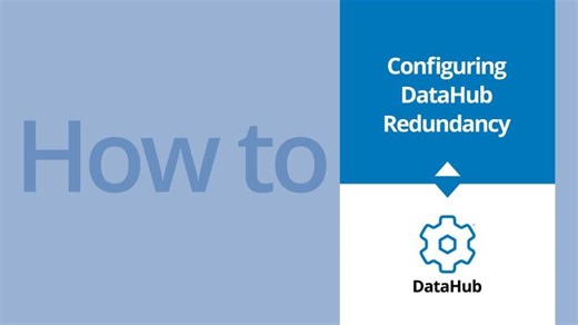 Cogent DataHub How-to: Configuring Redundancy | Cogent DataHub
