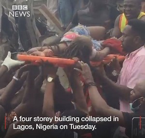 57K views · 437 reactions | "Miracle" survivors after deadly Lagos building collapse | BBC News Africa | Facebook
