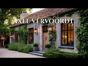 Axel Vervoordt Inspired Sophisticated Rustic Barn Home with Timeless Belgian Farm Charm