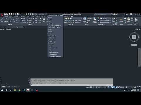 How to Show & Hide Menu Bar in AutoCAD | Quick Guide for Beginners