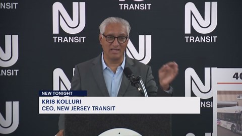 NJ Transit unveils 1 of 175 new buses to soon hit the streets