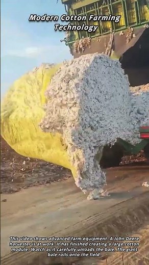 Modern Cotton Farming Technology