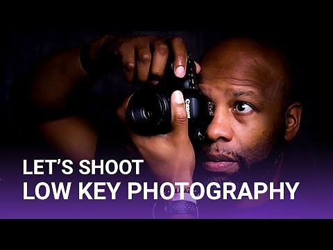Let's Shoot Low Key Photography - Low Key Portrait Tutorial