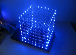 Cómo hacer un cubo led 8x8x8 con Arduino Uno