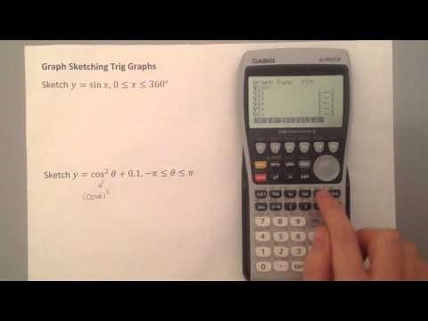Sketching Trig Graphs Graphical Calculator