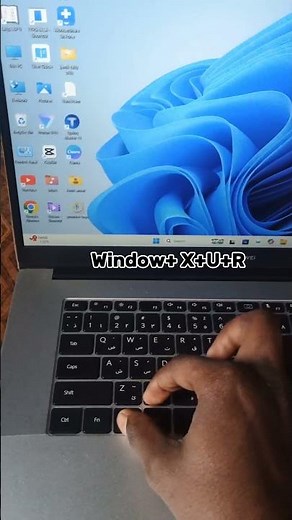 "How to Restart Your PC in Seconds with Keyboard Shortcuts!" #computer #restart