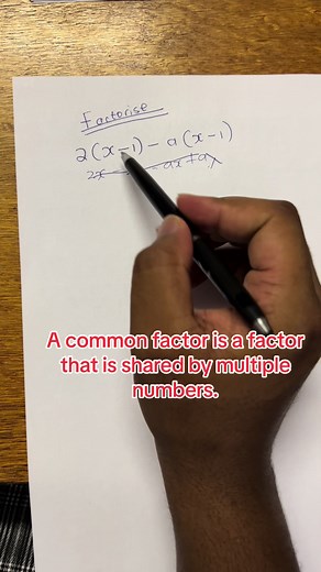 Factorisation Tutorial for Grade 9 Mathematics