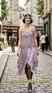 10 iconic 1920s flapper dresses #shorts #Flapper #1920sFashion