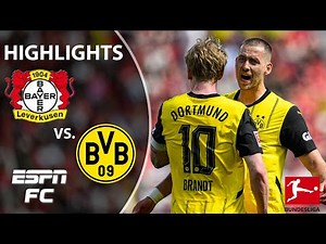 ELECTRICITY 🔥 Bayer Leverkusen vs. Borussia Dortmund | Bundesliga Highlights | ESPN FC