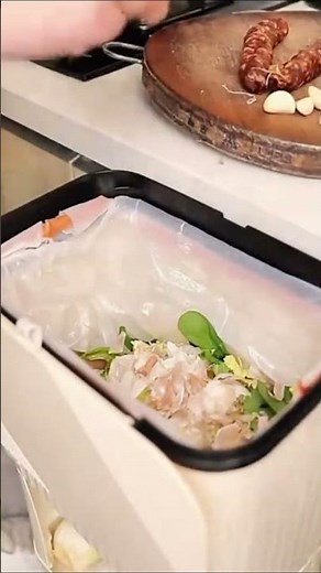 Triple Layer Plastic Storage Bins for a Neat & Eco Friendly Kitchen #storagebins