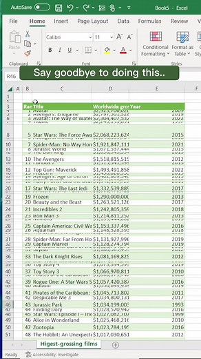 How to autofit rows and columns in Excel! Save this so you won’t forget it💡 #excel #exceltips #accounting #spreadsheet #exceltutorial #data #finance #corporate #learnontiktok