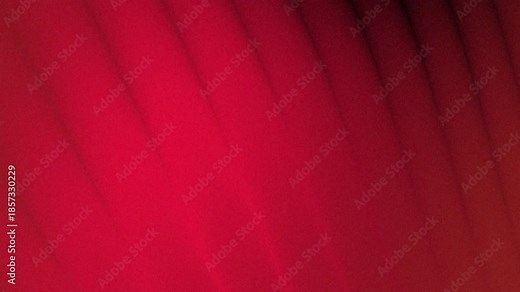 A vibrant red gradient background with dynamic curved lines transitioning from light to dark, creating a looping animation effect.