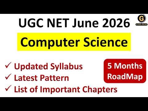 UGC NET Computer Science Updated Syllabus for June 2026 | Paper Pattern for CS Exam |
