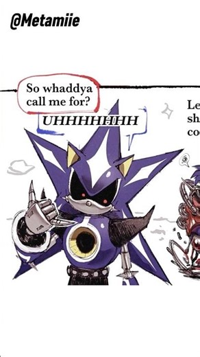 Metal Sonic Is COOKED😰#sonicthehedgehog #metalsonic #neometalsonic #comicdub #amyrose #shorts