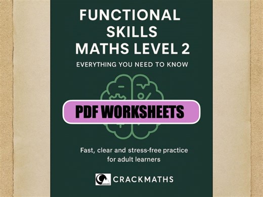 Functional Skills Level 2 Maths Workbook: Everything.You Need to Know -PDF | Teaching Resources