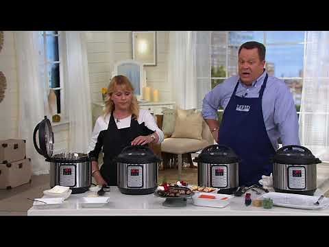 How to Use the Instant Pot 6-qt Viva 9-in-1 Digital Pressure Cooker | QVC
