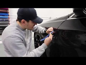 BMW fender trim removal