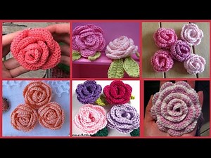 50 Easy Crochet Flower Patterns | Free patterns for crochet flowers | crochet | crochet ideas