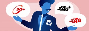 Quelle différence entre 3G, 4G, 4G  et 5G ?