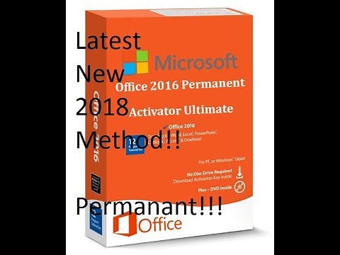 Microsoft Office Latest New Activation Method for 2018 working 100%