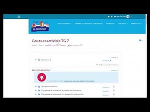 Créer un QRcode avec Moodle pour accéder à un cours directement