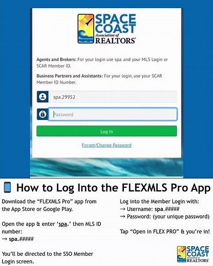 📱 How to Log Into the FLEXMLS Pro App