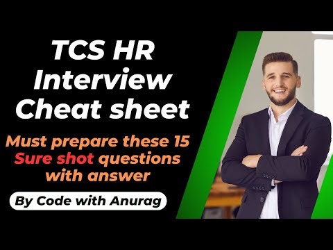 TCS HR Interview preparation at last minute | Not good in english? Learn these 15 Questions & Answer