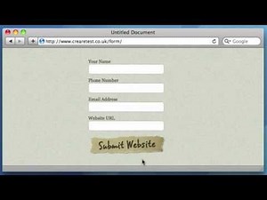 HTML Image Submit Buttons (with Rollover) Tutorial