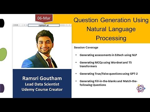 Question Generation Using Natural Language Processing