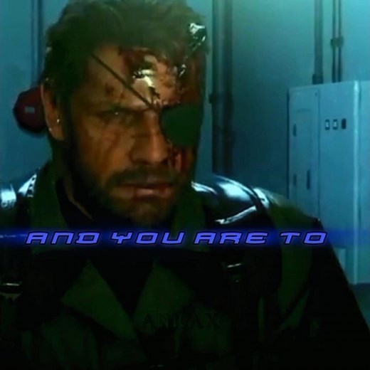 "I am Big Boss" Venom Snake Edit | MGS V | Duran Duran - INVISIBLE (Slowed).