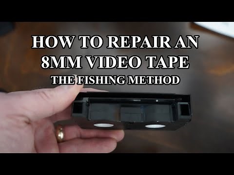 How To Repair 8mm Video Tape