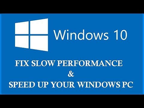 Windows 10: How to fix slow performance issue after free update