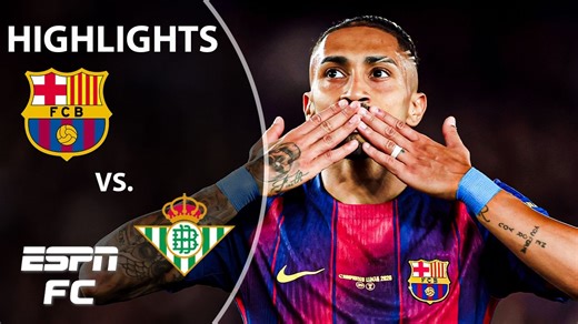Barcelona vs. Real Betis | LALIGA Highlights | ESPN FC