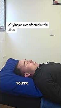 Deep neck flexor strengthening [best physio exercise] #neckstrength #officestretch