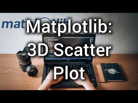 How To Illustrate 3D Scatter Plots in Matplotlib in Python
