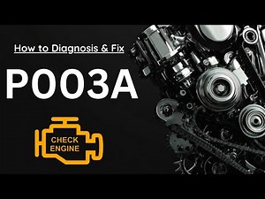 P003A: Turbocharger/Supercharger Boost Control “A” Position Exceeded Learning Limit Trouble Code Fix