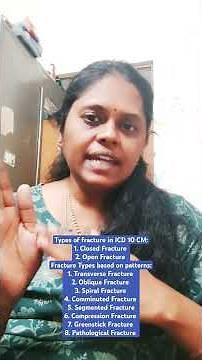 Types of fractures in ICD 10 CM in Medical Coding