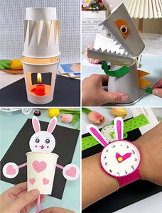 17K views · 189 reactions | Super Cute and Creative Paper Cup Crafts for Kids! Easy DIY Ideas to Spark Your Child's Imagination ✂️ | Simple Drawings | Facebook