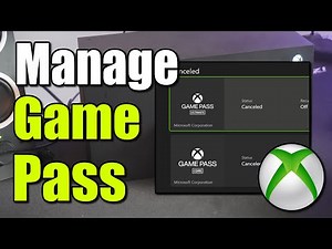 How to Manage Gamepass Subscriptions on XBOX Series X|S (Best Method)