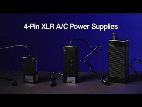 4-Pin XLR A/C Power Supplies | Indipro Tools
