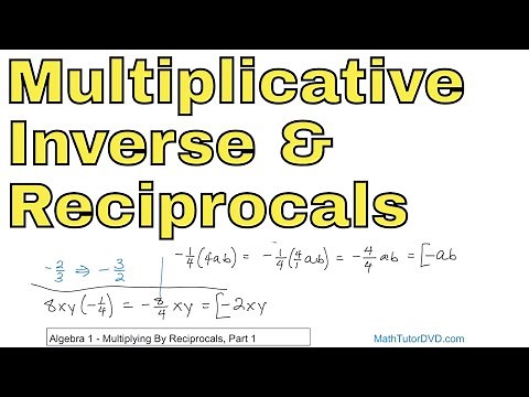18 - Learn Multiplicative Inverses & Reciprocals, Part 1