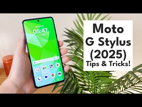 Motorola Moto G Stylus (2025) - Tips and Tricks! (Hidden Features)