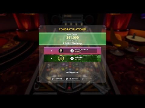 Pinball FX Robot 1 Ball Challenge